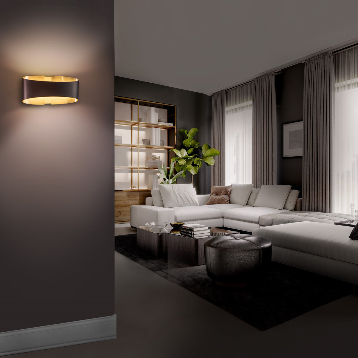 Swerve Indoor Sconce
