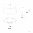 Swerve Indoor Sconce