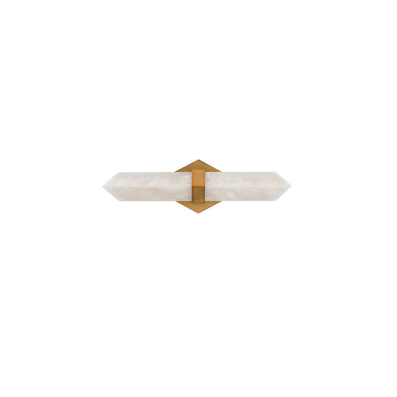 Javelin Bath Sconce 18in Aged Brass