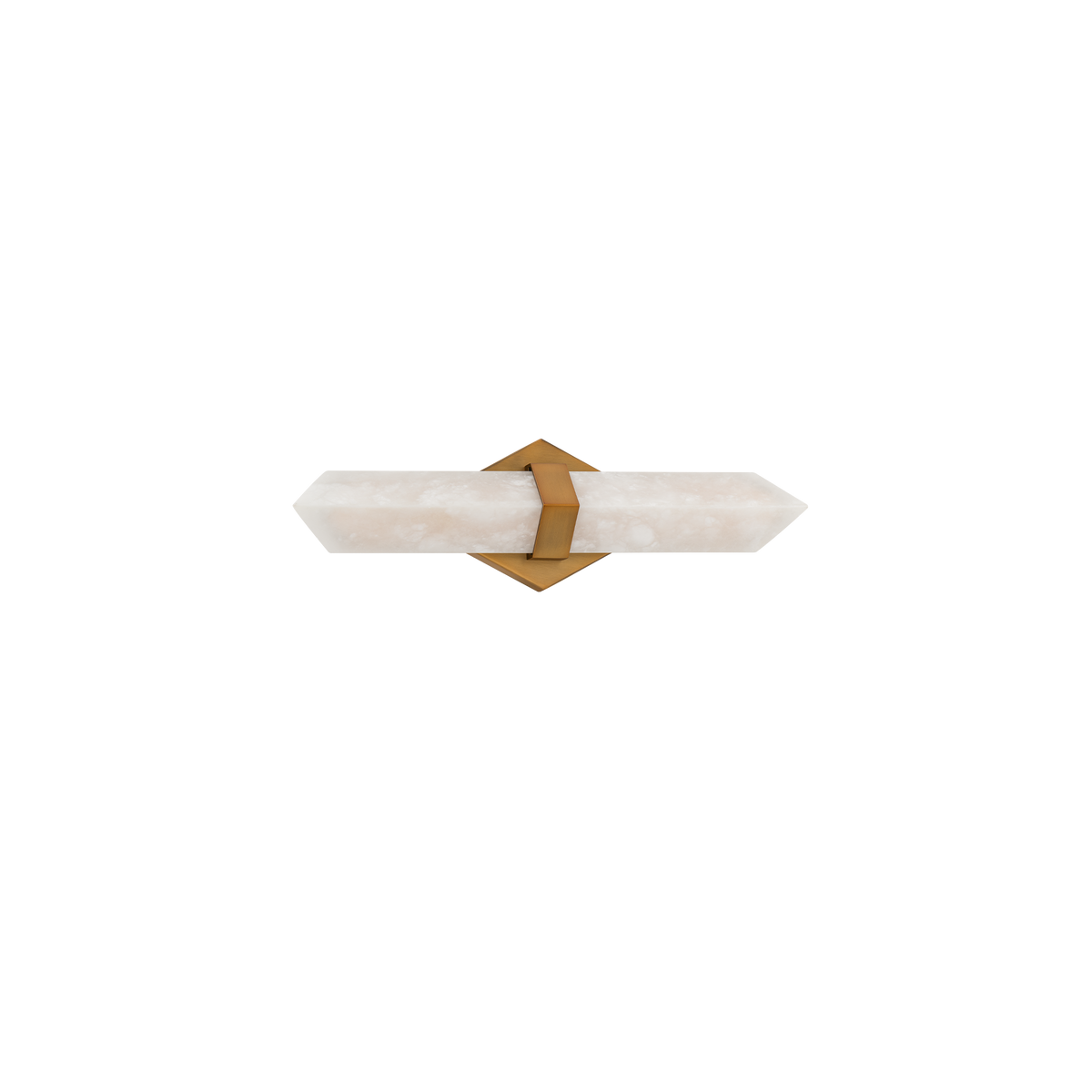 Javelin Bath Sconce 18in Aged Brass