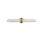 Javelin Bath Sconce 28in Aged Brass