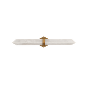 Javelin Bath Sconce 28in Aged Brass