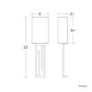 Vander Vertical Sconce