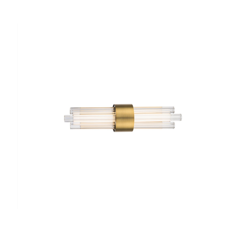 Luzerne Vanity/Sconce 18IN - Aged Brass