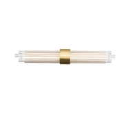 Luzerne Vanity/Sconce 28IN - Aged Brass