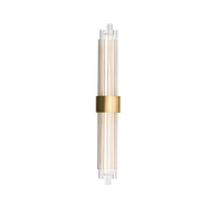Luzerne Vanity/Sconce 28IN - Aged Brass detail