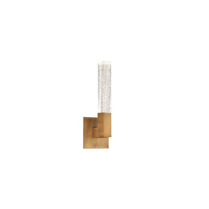 Cinema Wall Sconce 15in Aged Brass