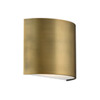Pocket 7in Wall Sconce Aged Brass