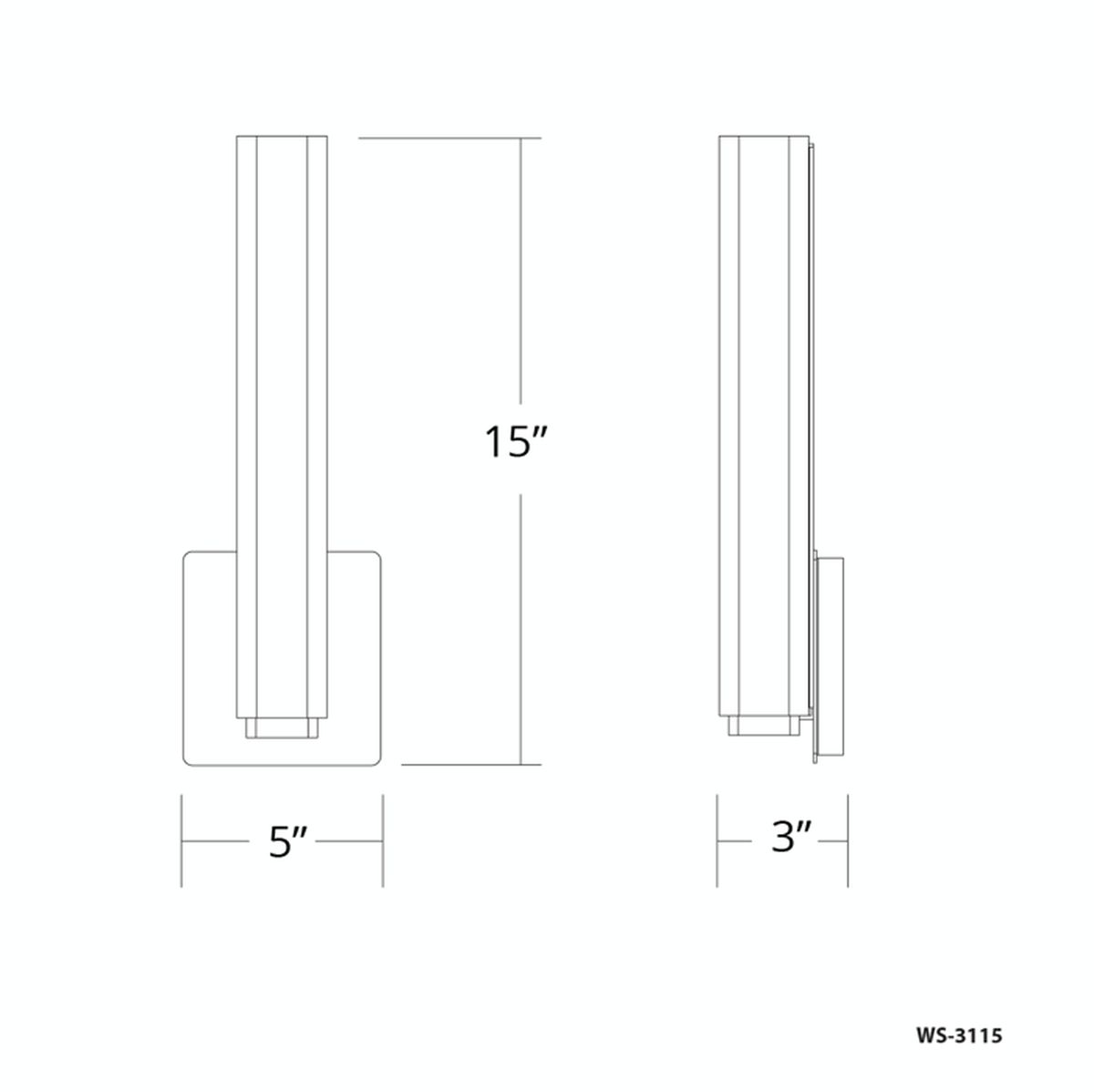 Vogue 15N Wall Sconce 277V