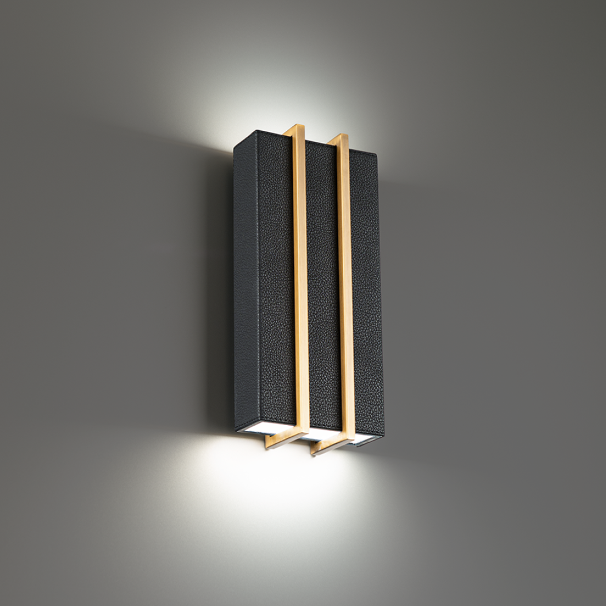 Poet Leather Wall Sconce