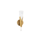 Kilt Indoor Sconce - Aged Brass