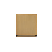 Boxi Wall Sconce Aged Brass