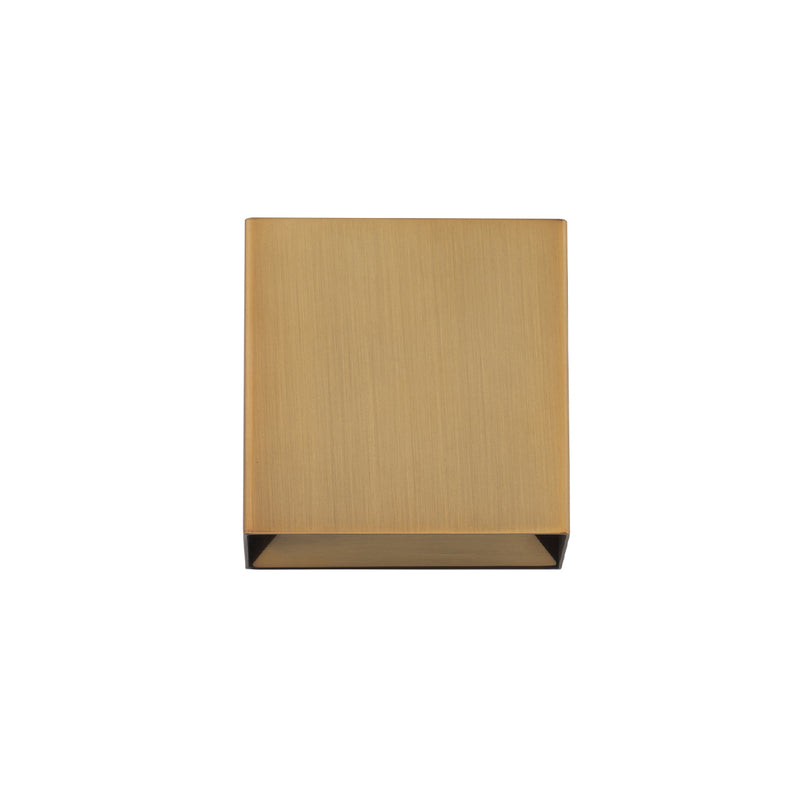 Boxi Wall Sconce Aged Brass