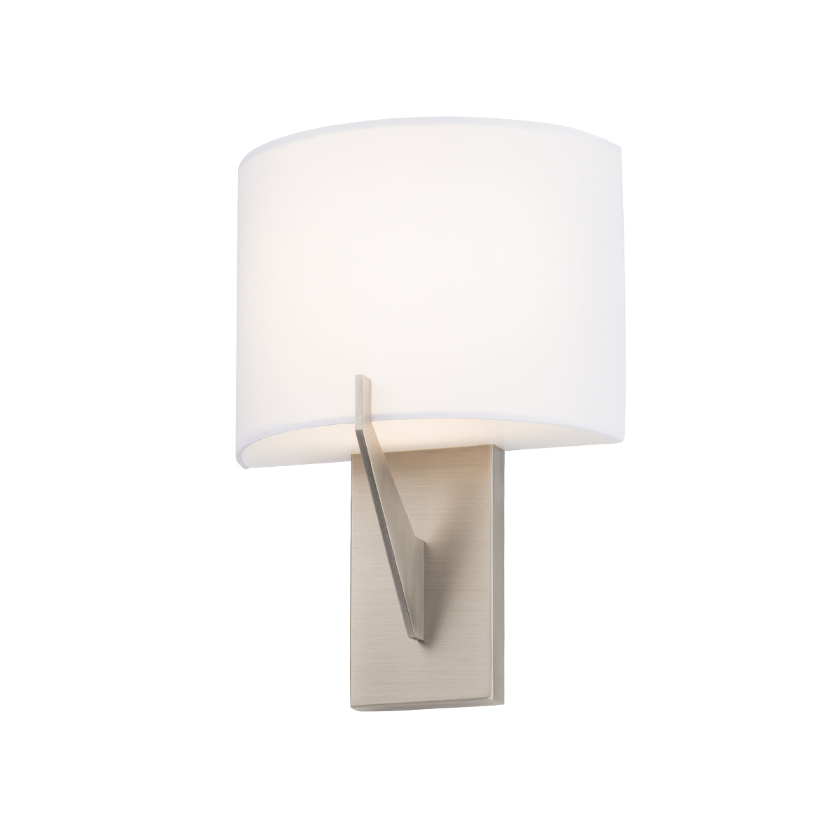 Fitzgerald 8in Sconce Brushed Nickel