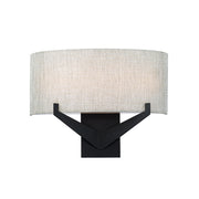 Fitzgerald 16in Sconce Black