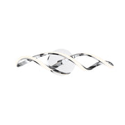Interlace 28in Bathroom Sconce Chrome