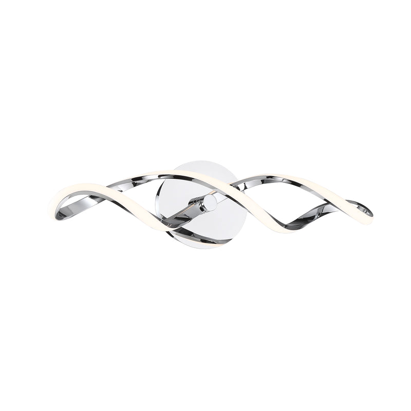 Interlace 28in Bathroom Sconce Chrome