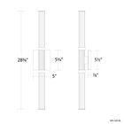 Ribeye Bath Sconce