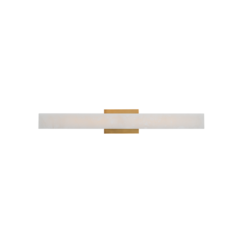 Lanza Bath Sconce/Vanity 27IN - Aged Brass