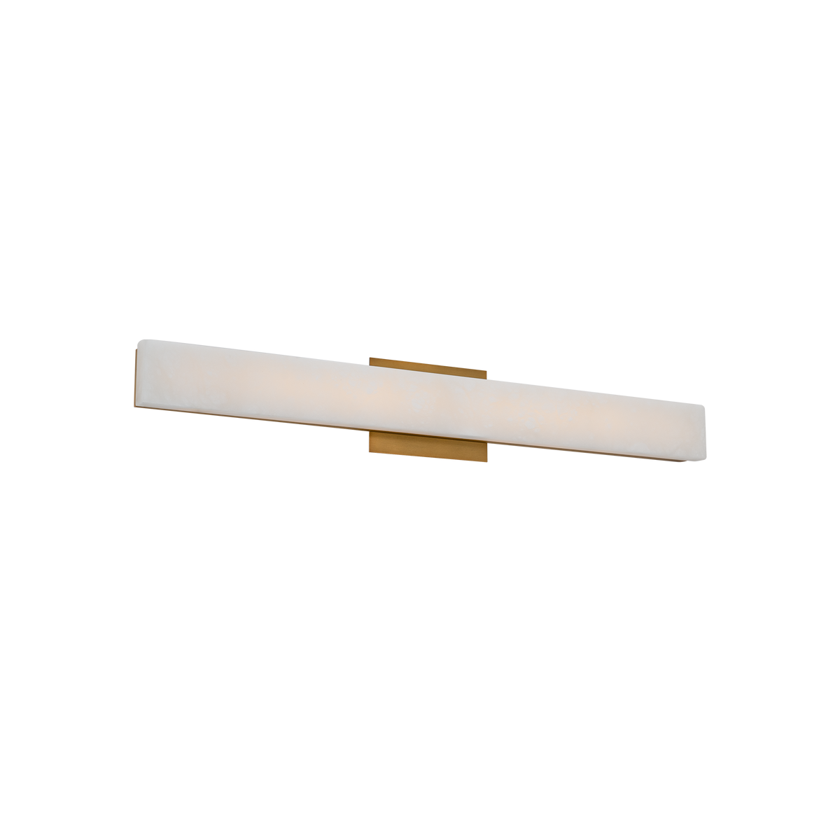 Lanza Bath Sconce/Vanity 27IN - Aged Brass detail