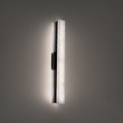 Lanza Bath Sconce/Vanity 27IN - Black lifestyle