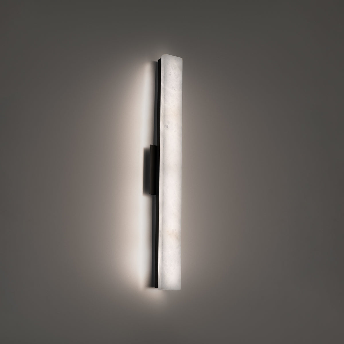 Lanza Bath Sconce/Vanity 27IN - Black lifestyle