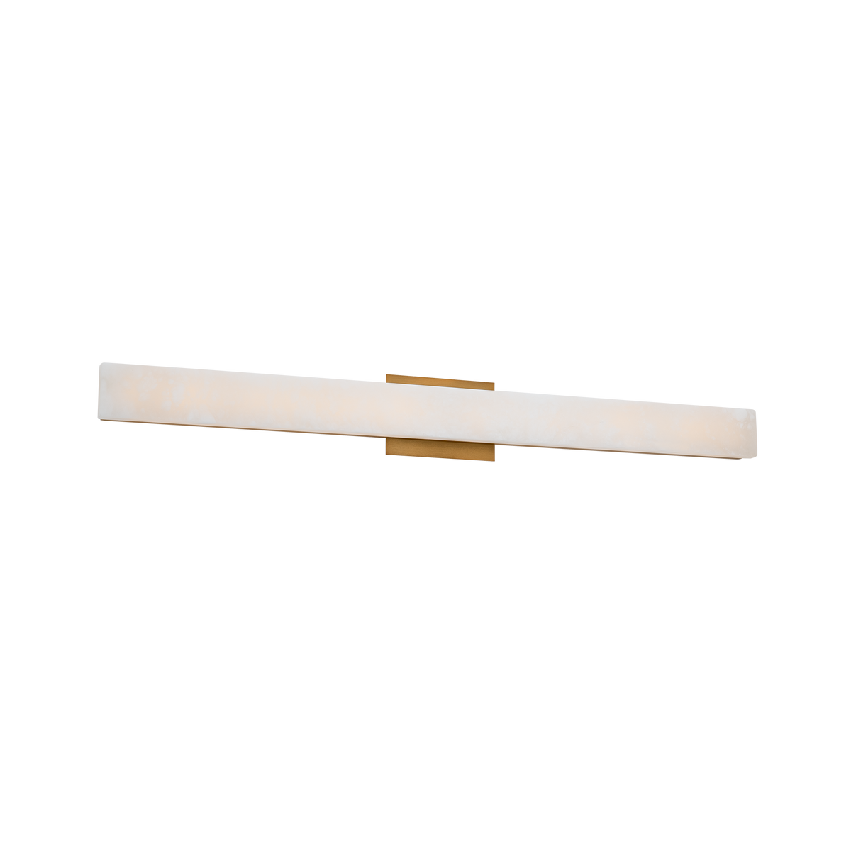 Lanza Bath Sconce/Vanity 34IN - Aged Brass detail