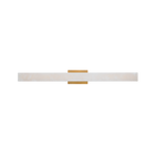 Lanza Bath Sconce/Vanity 34IN - Aged Brass