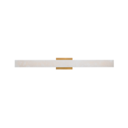 Lanza Bath Sconce/Vanity 34IN - Aged Brass