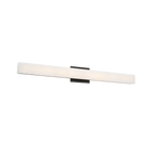 Lanza Bath Sconce/Vanity 34IN - Black detail