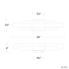 Montage 24in line drawing