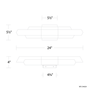 Montage 24in line drawing