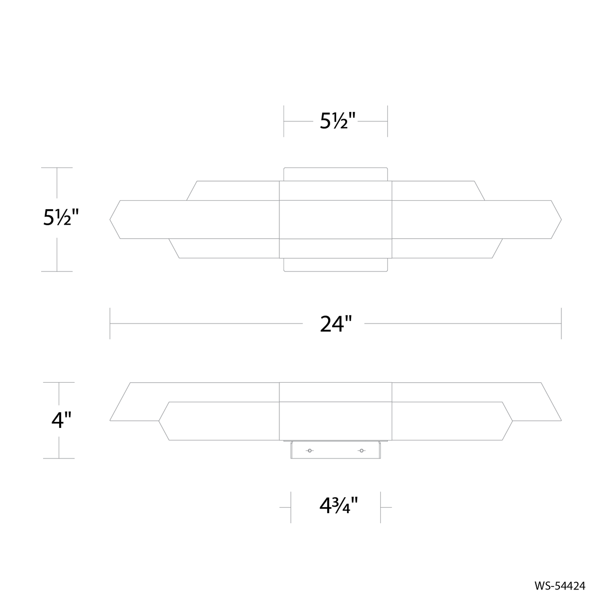 Montage 24in line drawing