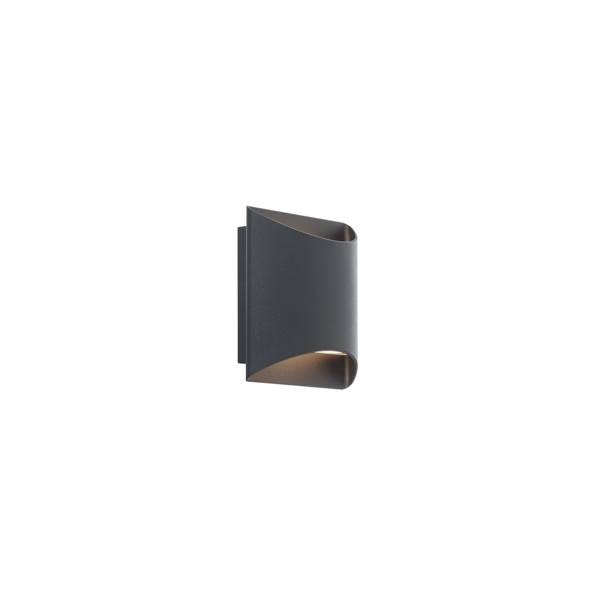 Duet 6in Sconce Black 3000K