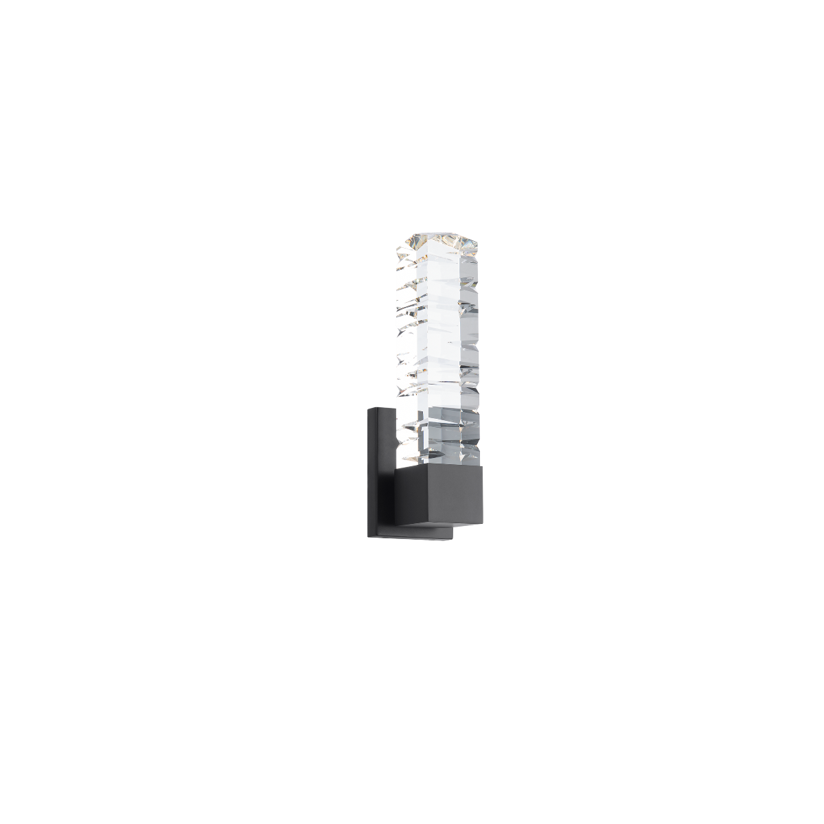 Juliet Crystal Sconce Black