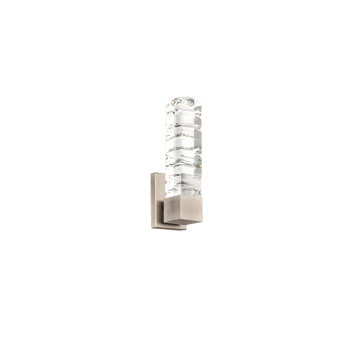 Juliet Crystal Sconce Brushed Nickel