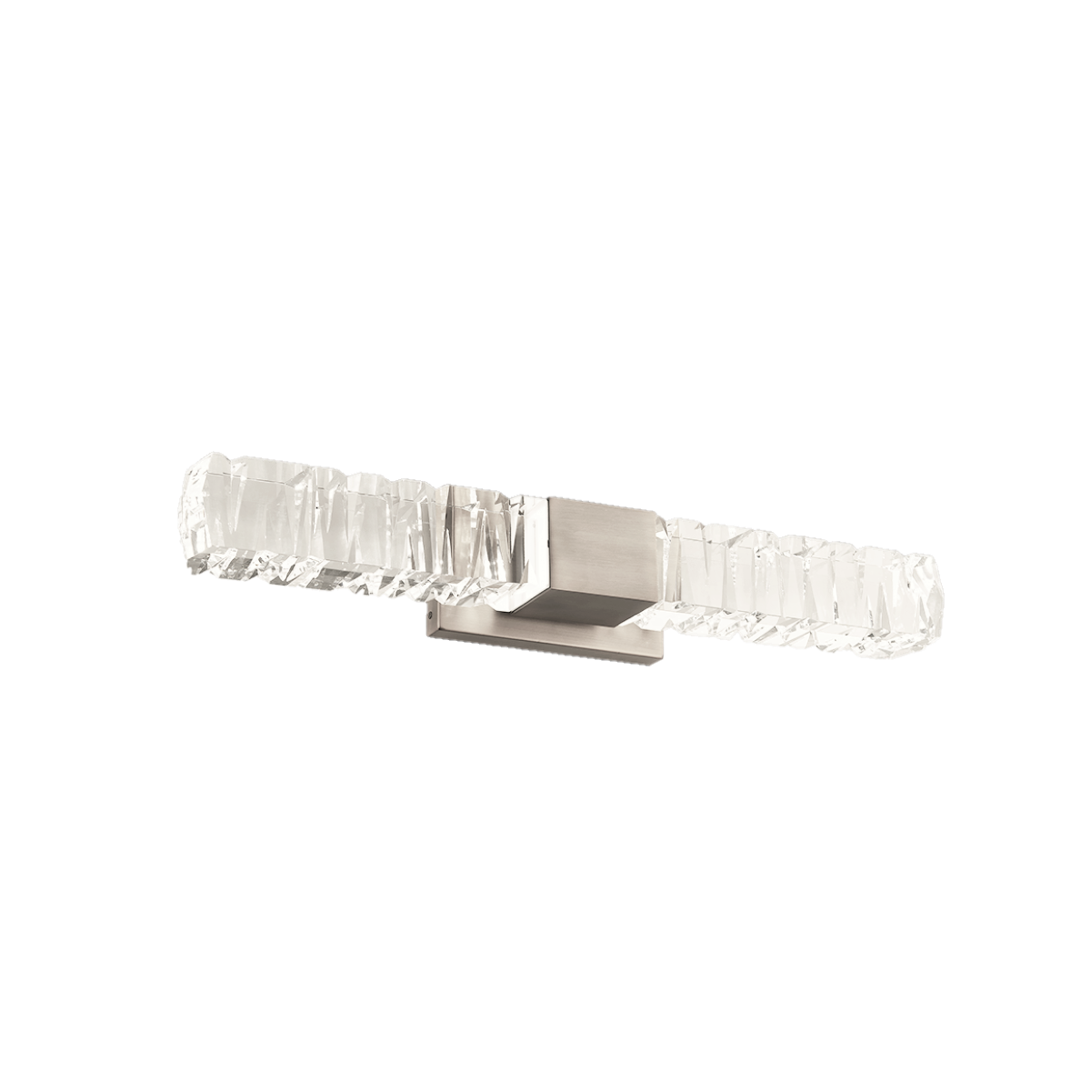 Juliet Crystal Vanity/Sconce Brushed Nickel