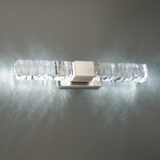 Juliet Crystal Vanity/Sconce Brushed Nickel