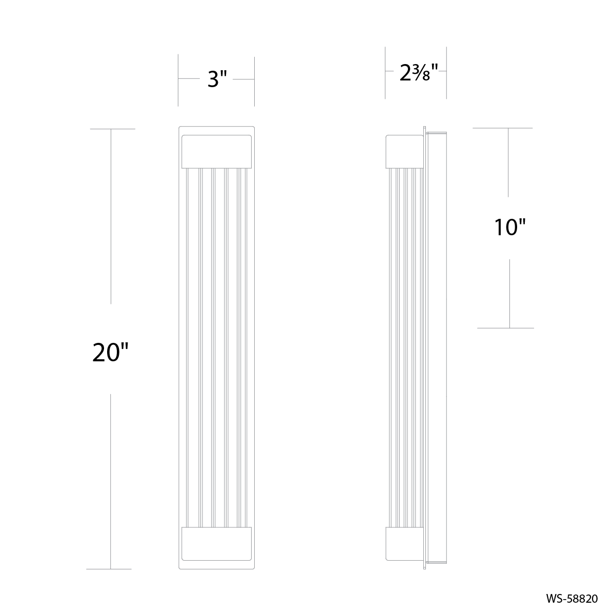 Tower Wall Sconce