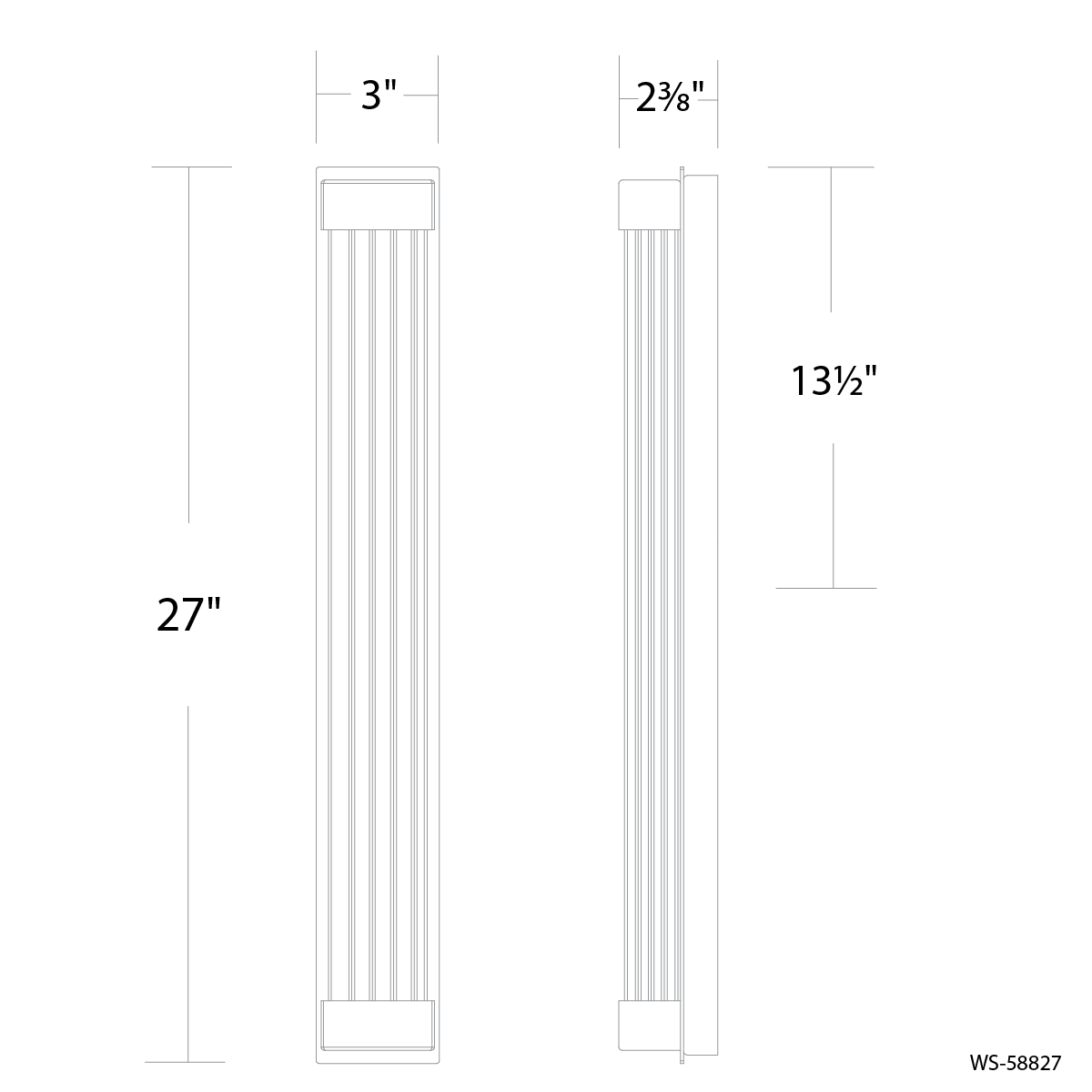 Tower Wall Sconce