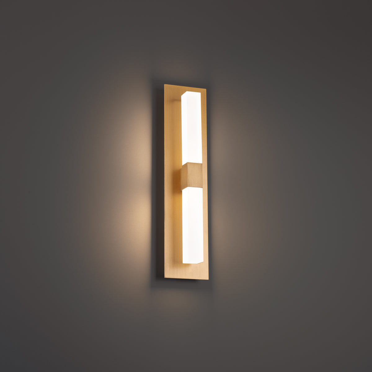 Camelot Wall Sconce Aged Brass