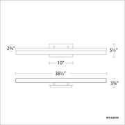 Minx Vanity 39in line drawing