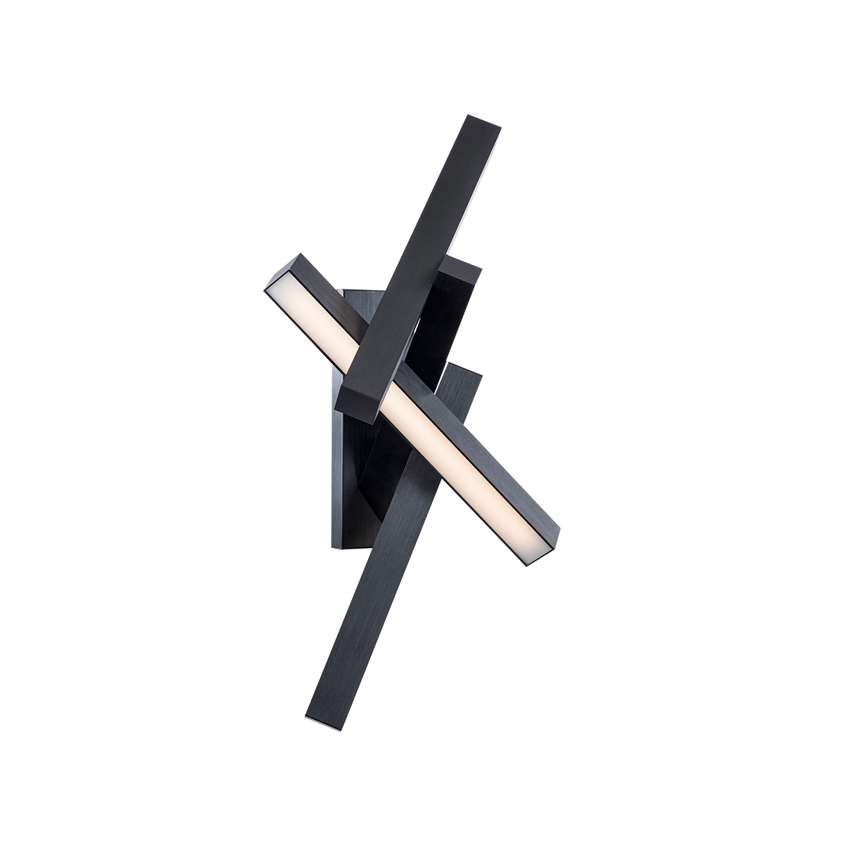 Chaos Vertical Sconce Black