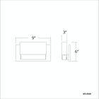 Glacier 1 Light Sconce/Vanity
