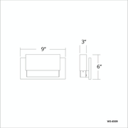 Glacier 1 Light Sconce/Vanity
