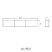 Bahn 26in line drawing