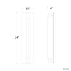 Stanchion Bath Vanity Sconce