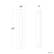 Stanchion Bath Vanity Sconce