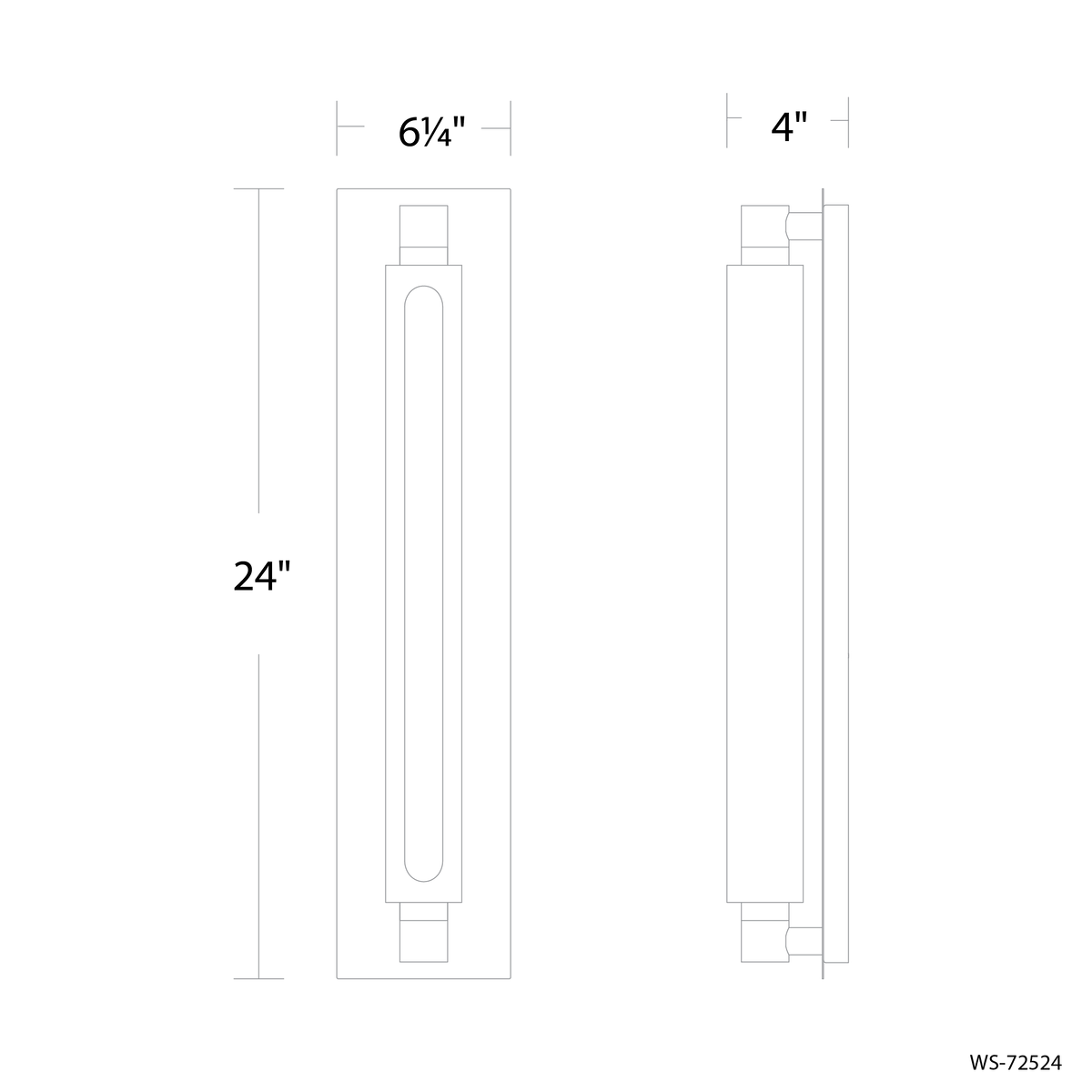 Stanchion Bath Vanity Sconce