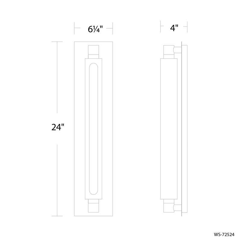 Stanchion Bath Vanity Sconce